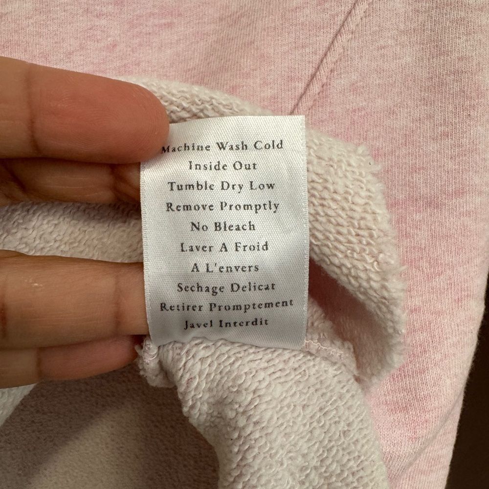 Frank & Eileen Asymmetric Side Split Sweatshirt - image 4